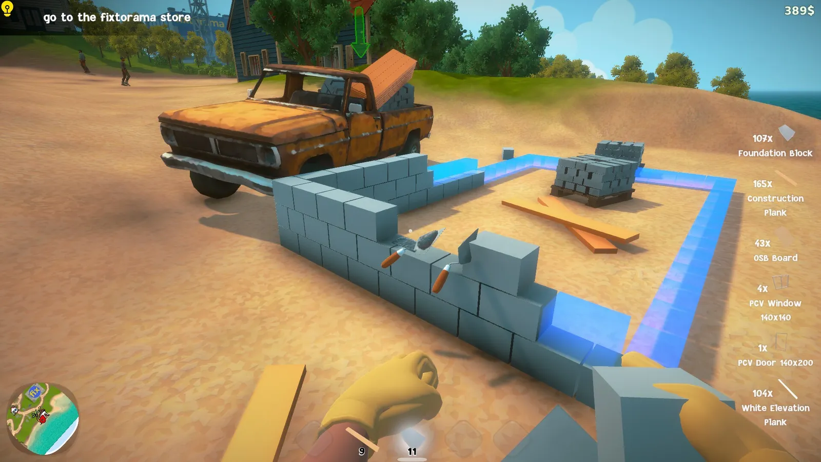 Cena oficial de construção em House Builder 2.